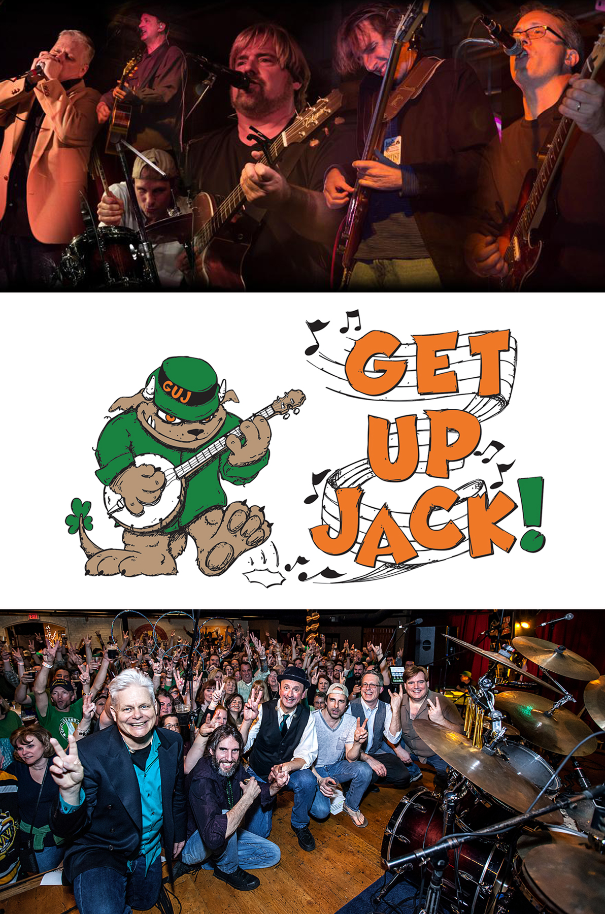 Get Up Jack! Saturday, March 3rd 6pm
